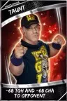 SuperCard Support Taunt 09 WrestleMania
