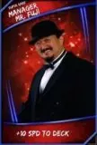 Super card  support  manager  mr fuji 04  super rare 9424 216