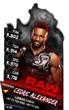 SuperCard CedricAlexander S3 11 Hardened Raw