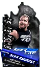 SuperCard DeanAmbrose S3 11 Hardened SmackDown