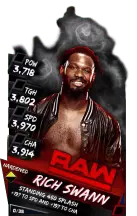 Super card  rich swann  s3 11  hardened  raw 9545 216