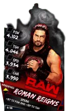 SuperCard RomanReigns S3 11 Hardened Raw