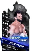 SuperCard ZackRyder S3 11 Hardened SmackDown