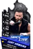 Super card  curt hawkins  s3 11  hardened  smack down 9531 216