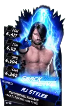 SuperCard AJStyles S3 13 Ultimate SmackDown