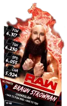 SuperCard BraunStrowman S3 13 Ultimate Raw