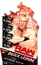 SuperCard BrockLesnar S3 13 Ultimate Raw