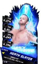 Super card  heath slater  s3 13  ultimate  smack down 9671 216