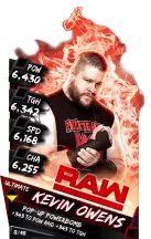 SuperCard KevinOwens S3 13 Ultimate Raw