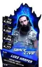 SuperCard LukeHarper S3 12 Elite SmackDown