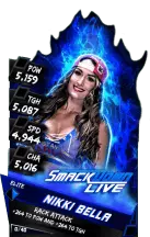 SuperCard NikkiBella S3 12 Elite SmackDown