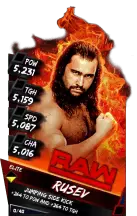 SuperCard Rusev S3 12 Elite Raw