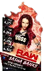 SuperCard SashaBanks S3 13 Ultimate Raw