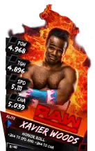 SuperCard XavierWoods S3 12 Elite Raw
