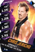 SuperCard ChrisJericho R10 SummerSlam RingDom