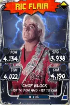 SuperCard RicFlair S3 11 Hardened Throwback