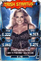 SuperCard TrishStratus S3 12 Elite Throwback