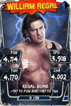 Super card  william regal  s3 11  hardened  throwback 9741 216