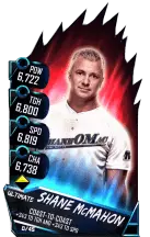 Super card  shane mc mahon  s3 13  ultimate  ring dom 9735 216