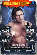 Super card  william regal  s3 11  hardened  throwback 9741 216