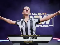 aew fight forever aubrey edwards