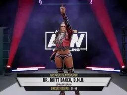 aew fight forever britt baker