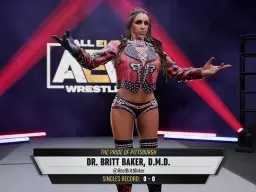 aew fight forever britt baker