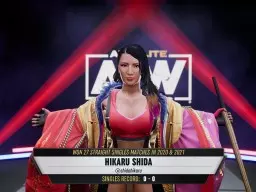 aew fight forever hikaru shida