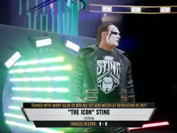 aew fight forever sting