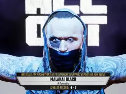 aew fight malakai black