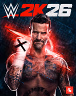 wwe2k26 cover standard edition cm punk