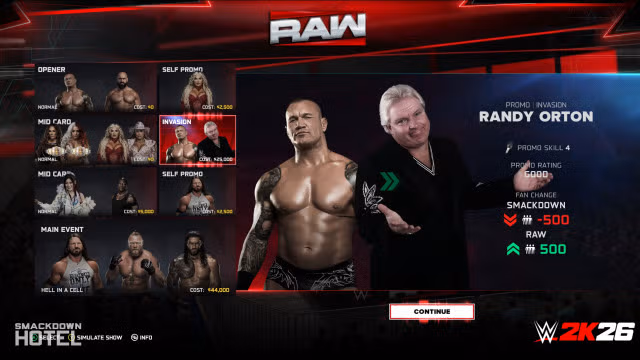 WWE 2K26 MyGM Mode - Promos