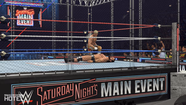 wwe 2k26 match types - steel cage