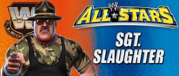 Sgt. Slaughter - WWE All Stars Roster Sgt. Slaughter - WWE All Stars Roster