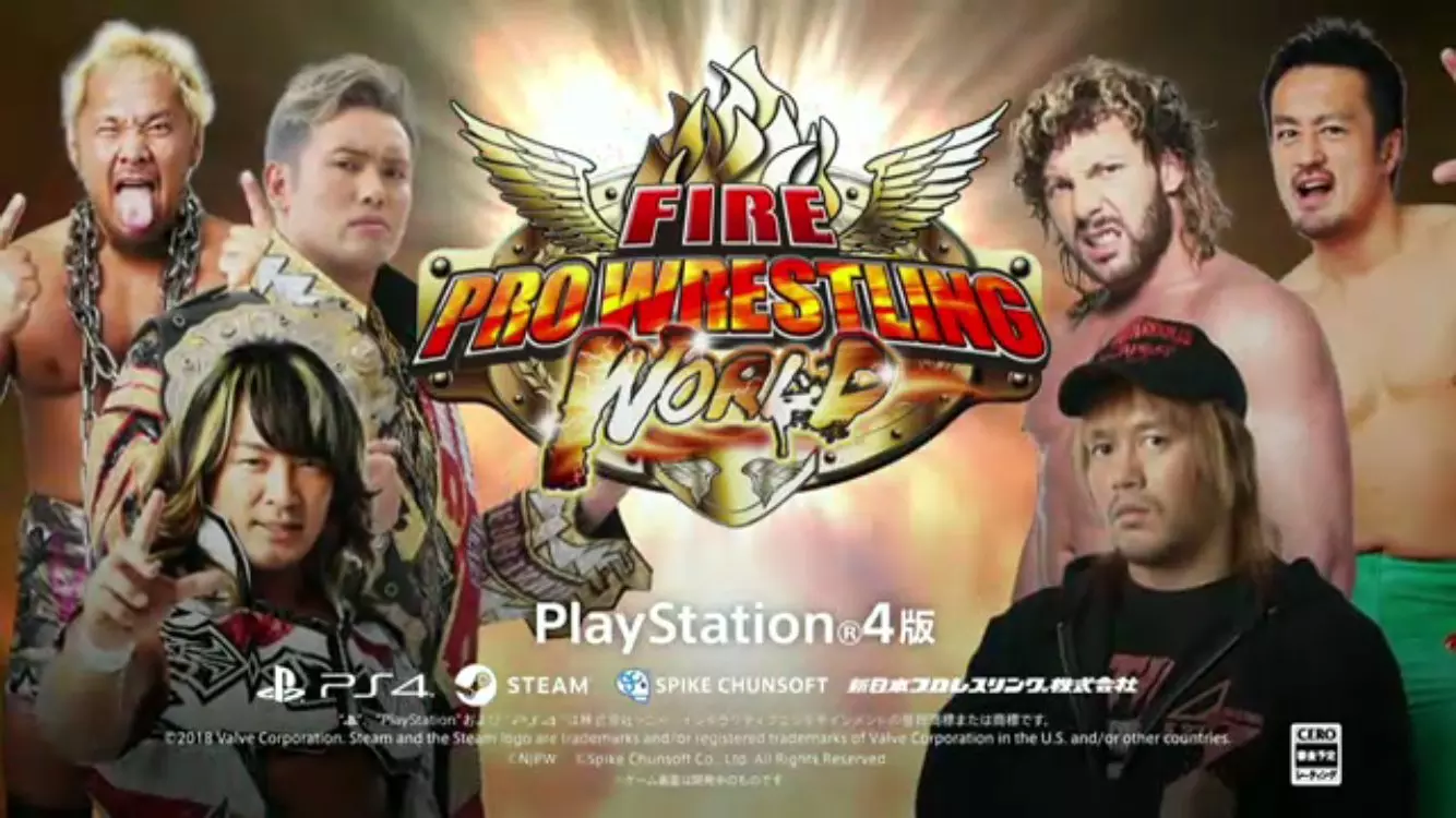 NJPW FireProWrestling World PS4 Announcement