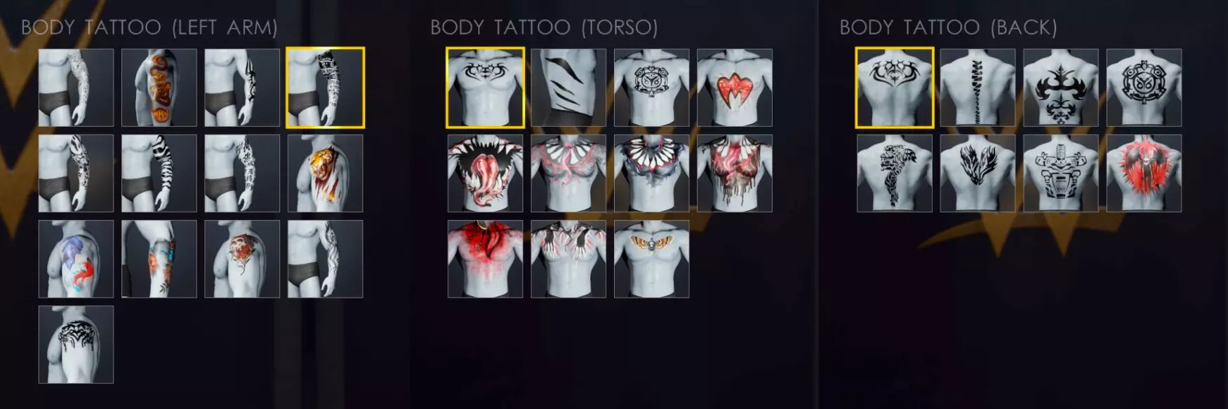 2k22 body tattoos