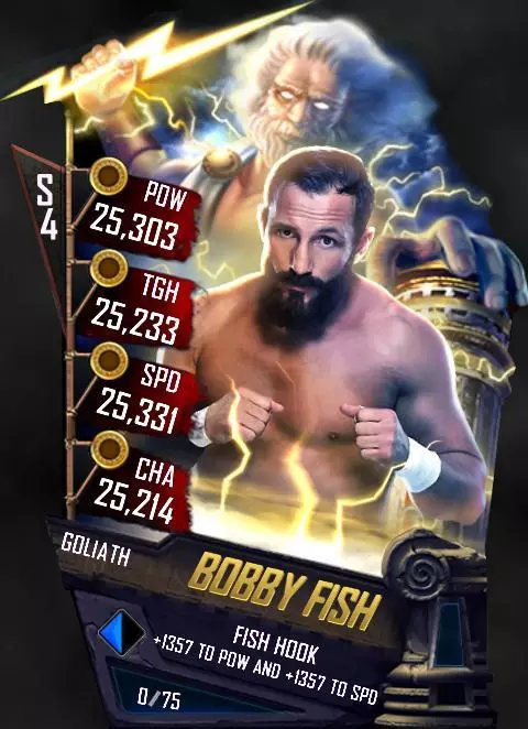 WWE SuperCard Fusion Bobby Fish