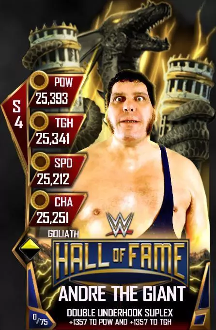 WWE SuperCard HOF Andrew the Giant