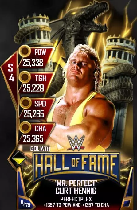 WWE SuperCard HOF Mr. Perfect
