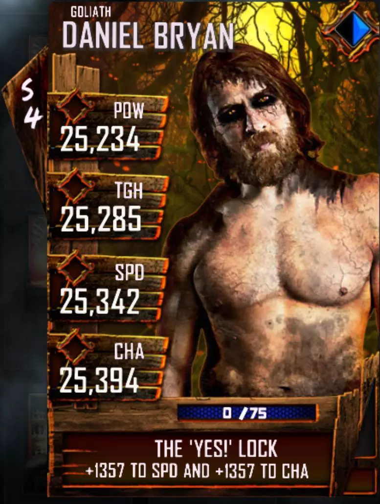 WWESuperCard Halloween DanielBryan