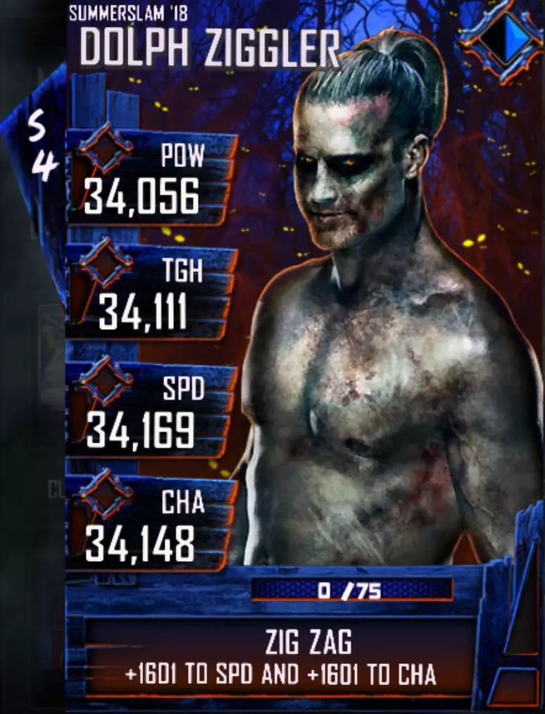 WWESuperCard Halloween DolphZiggler