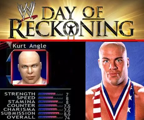 Kurt Angle - Day Of Reckoning Roster Profile