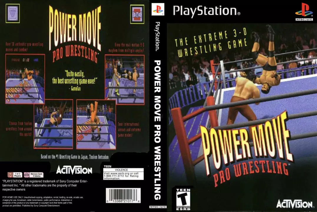 Power Move Pro Wrestling - Wrestling Games Database