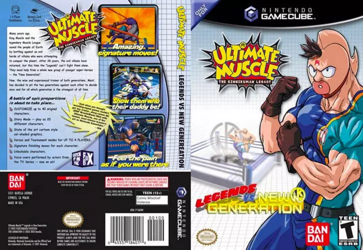 Ultimate Muscle: Legends vs New Generation - Wrestling Games Database