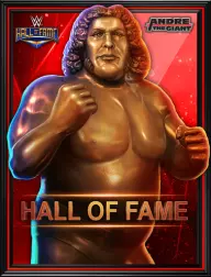 Hall of famer andre the giant
