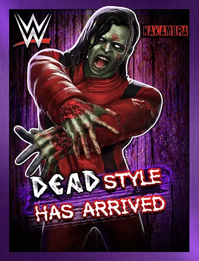 Shinsuke Nakamura '18 (Zombie) - WWE Champions Roster Shinsuke Nakamura '18 (Zombie) - WWE Champions Roster