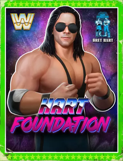 Bret Hart '85 - WWE Champions Roster Profile