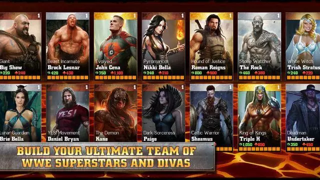 WWE Immortals Launch Roster: Character List & Variations