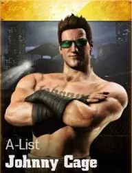 Johnny cage  a list