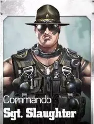 Sgt slaughter  commando